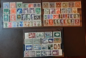Austria - 1947/55 - Insieme di francobolli ... 
