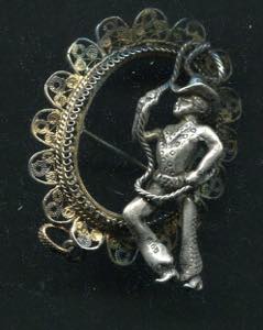 Early 1900s - A gilded silver filigree ... 