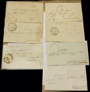 1848/49 - Lot of 15 letters from the period ... 