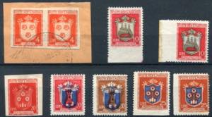 1945/46 - Coats of Arms ... 