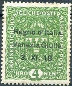 1918 Austria overprinted ... 