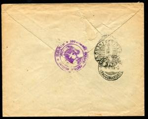 1919 - Registered letter dated 2 July from ... 