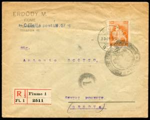 1919 - Registered mail ... 