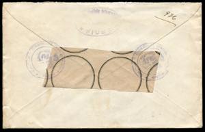1919 - Registered mail dated 9 May from ... 