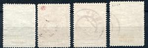 1920 - ARBE, overprinted stamps of Fiume, n. ... 