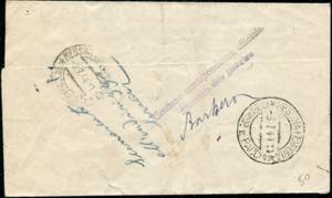 05/07/1944 - Registered mail from Messina ... 