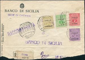 06/04/1944 - Registered letter from Catania ... 