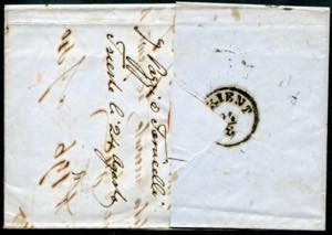 Austria 1853 - Lettera da Trieste per ... 