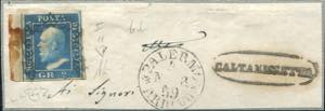 1859 - Frammento da Caltanissetta (Ovale) ... 