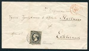 Luxembourg 1853 - Letter ... 