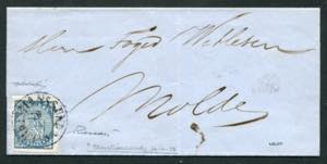 Norway 1856 - Letter ... 