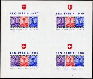 1936 - Pro Patria 1936, ... 