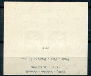 1945 - Dove of Basel, no. BF12, MNH. Cat. 120