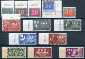 Svizzera - 1945 - Pax, ... 