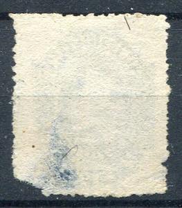 1861 - Regina Vittoria, 2 sh azzurro, Scott ... 