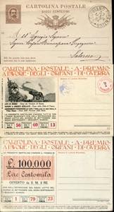 1863/1920 - Lotto di 6 cartoline postali, di ... 