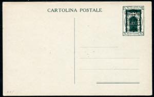 1924 - Fiume, cartolina postale Arco Romano ... 