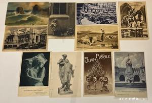 Miscellaneous of 21 illustrated postcards, ... 