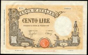 09/12/1942 - 100 lire ... 