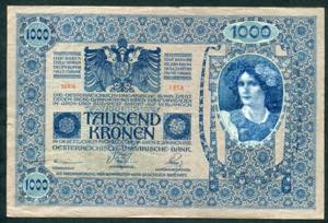 Austria 1902 - Lotto di circa 800 banconote ... 