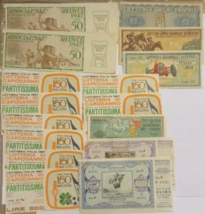 Lottery tickets - Lot of 45 tickets from ... 