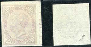 1863 - Vitt. Emanuele III, c. 60 lilla ... 