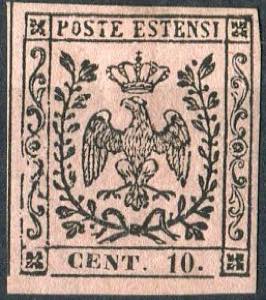 1854 - Aquila estense, ... 