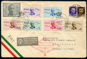 1934 - Roma - Mogadiscio ... 