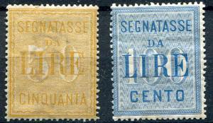 1903 - Postage due lire ... 