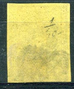 1852 - Cent. 5 orange yellow, no. 1 used. ... 