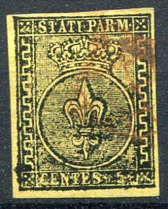 1852 - Cent. 5 orange ... 