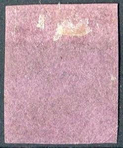1852 - Bourbon lily, c. 25 violet, no. 4 ... 