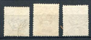 1918/22 overprinted Rodi, n°10/11 - 13, ... 