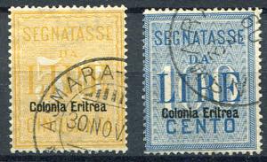 1903 Eritrea, segnatasse ... 