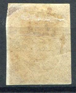 1855 - Giglio borbonico, c. 25 bruno rosso, ... 