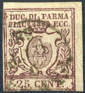 1857 - Giglio borbonico, ... 