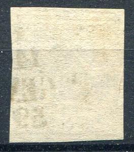 1857/59 - Cent. 25 bruno lilla, n. 10 usato ... 