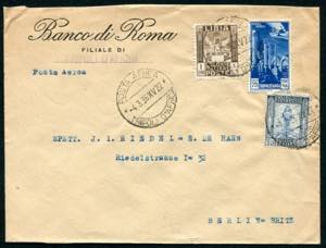 1936 - Letter from Tripoli DAfrica to ... 