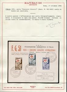 1951 Feste e Concorsi Ginnastici di Firenze, ... 
