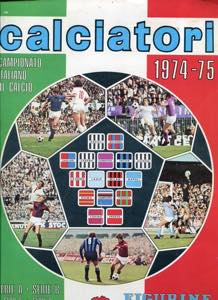 Footballers 1974/75 - Complete sticker album ... 