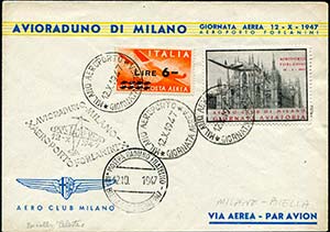 1947 Italia, Milano Avioraduno, Giornata ... 