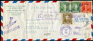 1948 El Salvador - Volo ... 