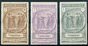 1923 Pro Camicie Nere, n. 147/49. MNH - ... 