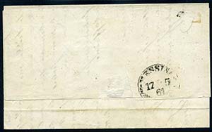 1861 Vitt. Emanuele II, lettera da Girgenti ... 