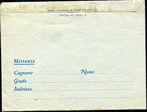 1970 Curiosità - biglietto postale in ... 