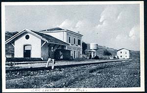 1940 Stazione ferroviaria di San Michele ... 