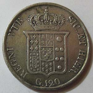 1831 Regno delle due Sicilie, Ferdinando II, ... 
