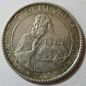 1931 San Marino, £20 ... 