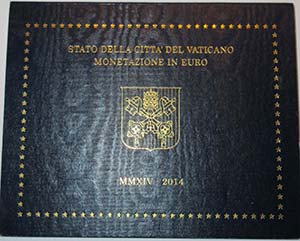 2014 Vaticano, divisionale in euro. FDC. In ... 
