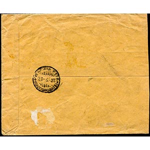 Italy - 1923 - Large part of letter for ... 